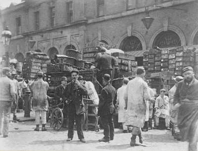 Mercado de Billingsgate, 1893 de Paul Martin